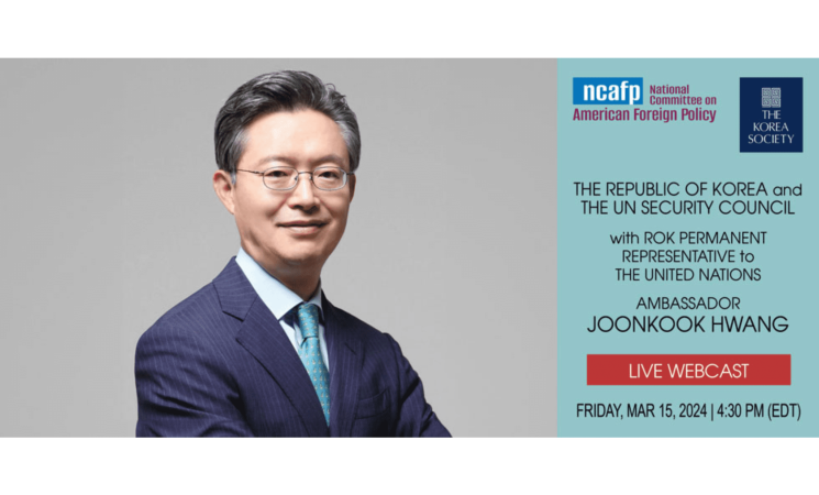 EVENT: The Republic of Korea and the UN Security Council